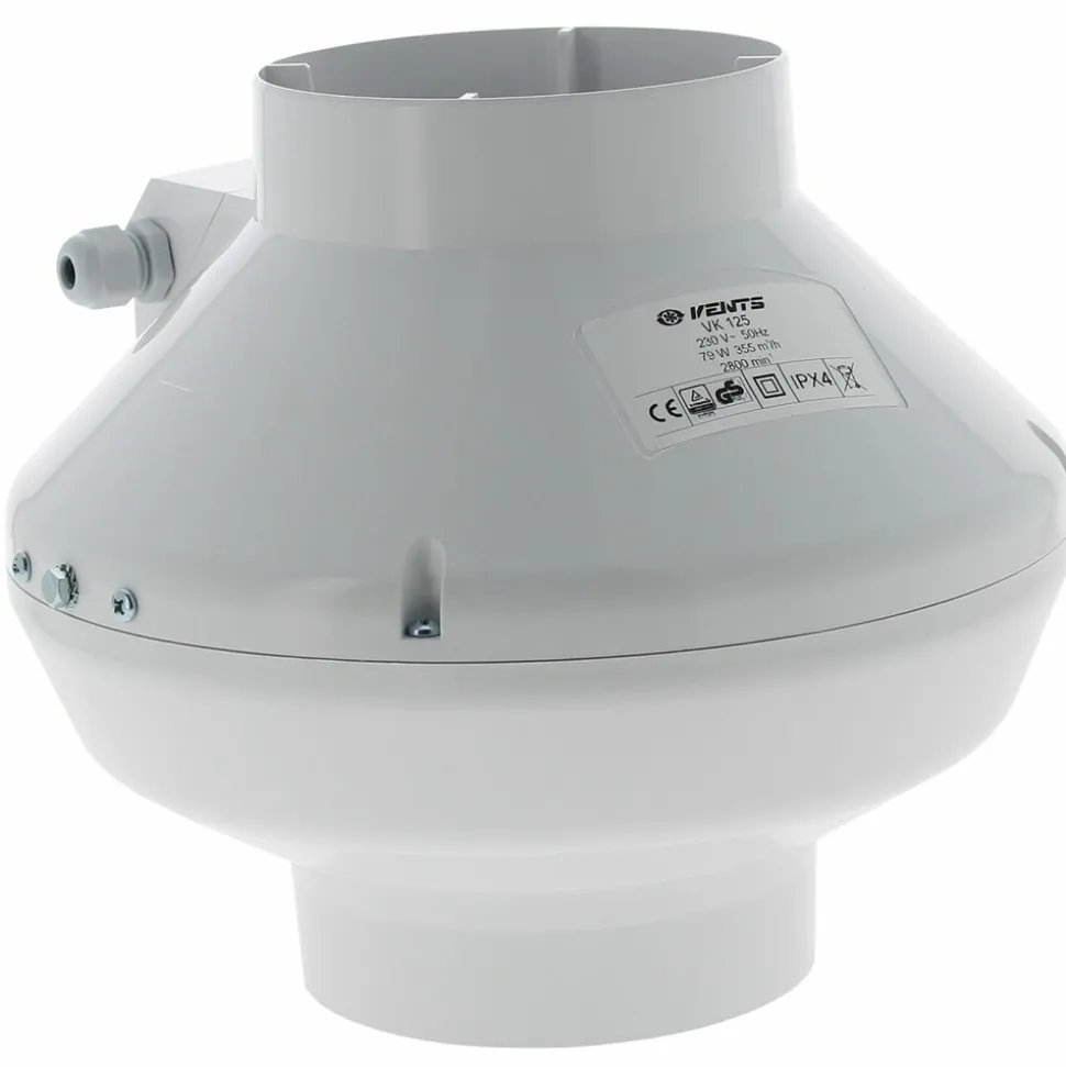 VENTS - Extracteur d'air vk 125 - 355m3/h