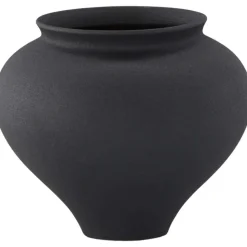 VENTURE HOME - Vase en grès rellis 11x18 cm