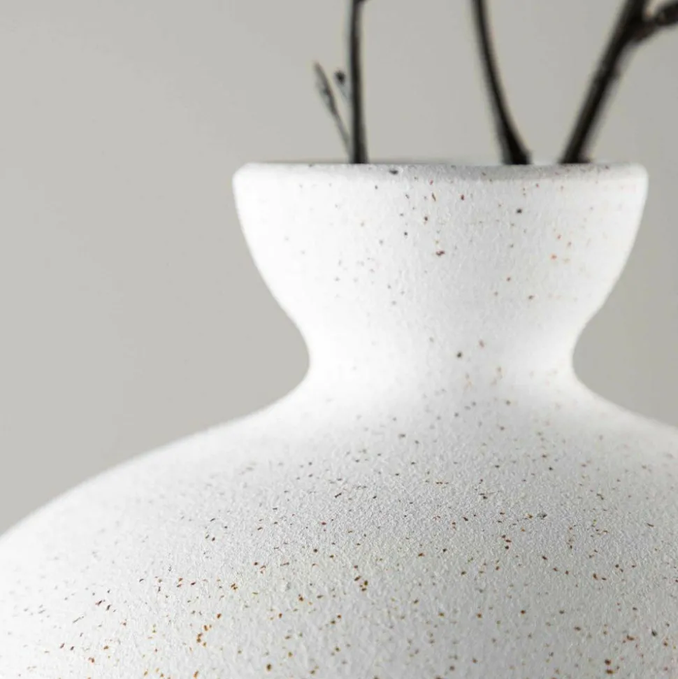 VENTURE HOME - Vase en grès rellis 6x24 cm