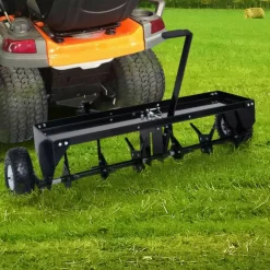 VIDAXL - Aérateur de pelouse pour tondeuse autoportée 102 cm