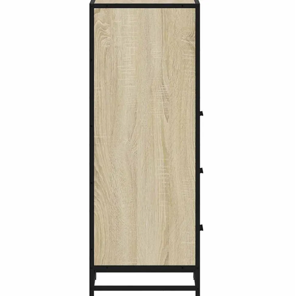 VIDAXL - Armoire de salle de bain chêne sonoma 35x37,5x100 cm