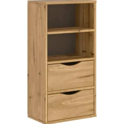 VIDAXL - Armoire latérale avec tiroirs odda 40x24x79 cm bois massif pin
