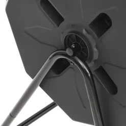 VIDAXL - Bac à compost de jardin noir 73x64x95 cm 160 l