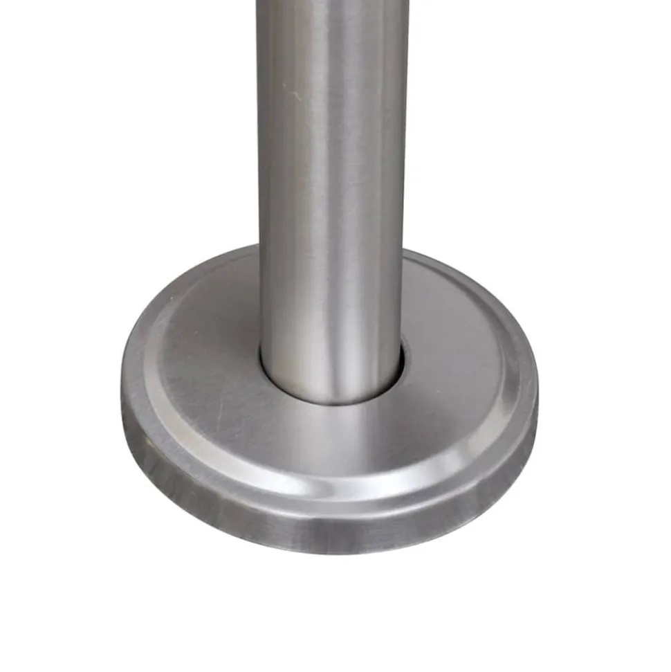 VIDAXL - Boîte à lettre sur support en acier inoxydable