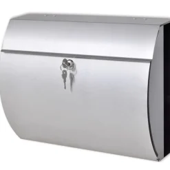 VIDAXL - Boîte aux lettres en acier inoxydable