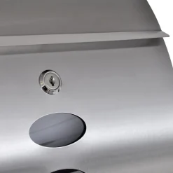 VIDAXL - Boîte aux lettres en acier inoxydable