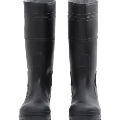 VIDAXL - Bottes de pluie noir taille 42 pvc