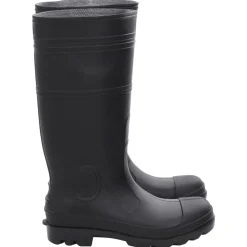 VIDAXL - Bottes de pluie noir taille 42 pvc