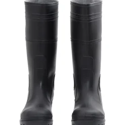 VIDAXL - Bottes de pluie noir taille 43 pvc