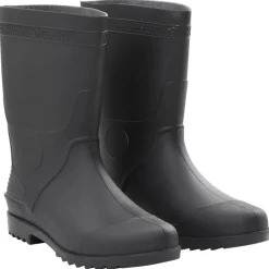 VIDAXL - Bottes de pluie noir taille 44 pvc