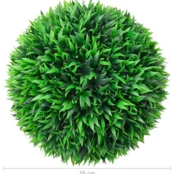 VIDAXL - Boules de buis artificielles 2 pcs 38 cm