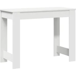 VIDAXL - Bureau blanc 100x45x75 cm bois d'ingénierie