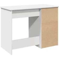 VIDAXL - Bureau blanc 102x50x75 cm bois d'ingénierie