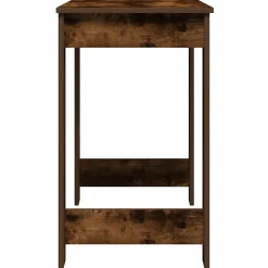 VIDAXL - Bureau chêne fumé 100x45x75 cm bois d'ingénierie