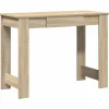 VIDAXL - Bureau chêne sonoma 100x45x75 cm bois d'ingénierie