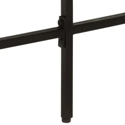 VIDAXL - Bureau 165x110x77 cm bois massif de manguier et fer