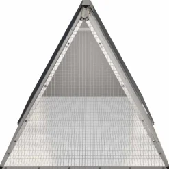 VIDAXL - Cage pour lapin anthracite 201,5x80,5x71 cm acier galvanisé