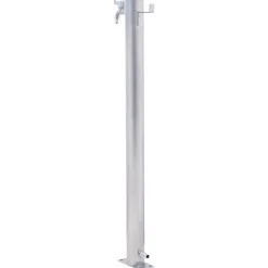VIDAXL - Colonne à eau de jardin 60 cm acier inoxydable rond