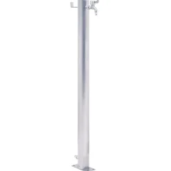 VIDAXL - Colonne à eau de jardin 40 cm acier inoxydable rond