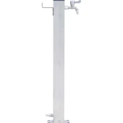 VIDAXL - Colonne à eau de jardin 40 cm acier inoxydable carré