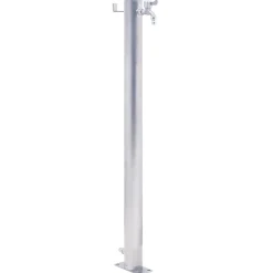 VIDAXL - Colonne à eau de jardin 80 cm acier inoxydable rond