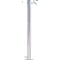 VIDAXL - Colonne à eau de jardin 80 cm acier inoxydable rond