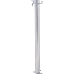 VIDAXL - Colonne à eau de jardin 80 cm acier inoxydable rond