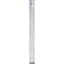 VIDAXL - Colonne à eau de jardin 80 cm acier inoxydable carré