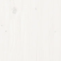 VIDAXL - Composteur blanc 100x100x102 cm bois massif de pin