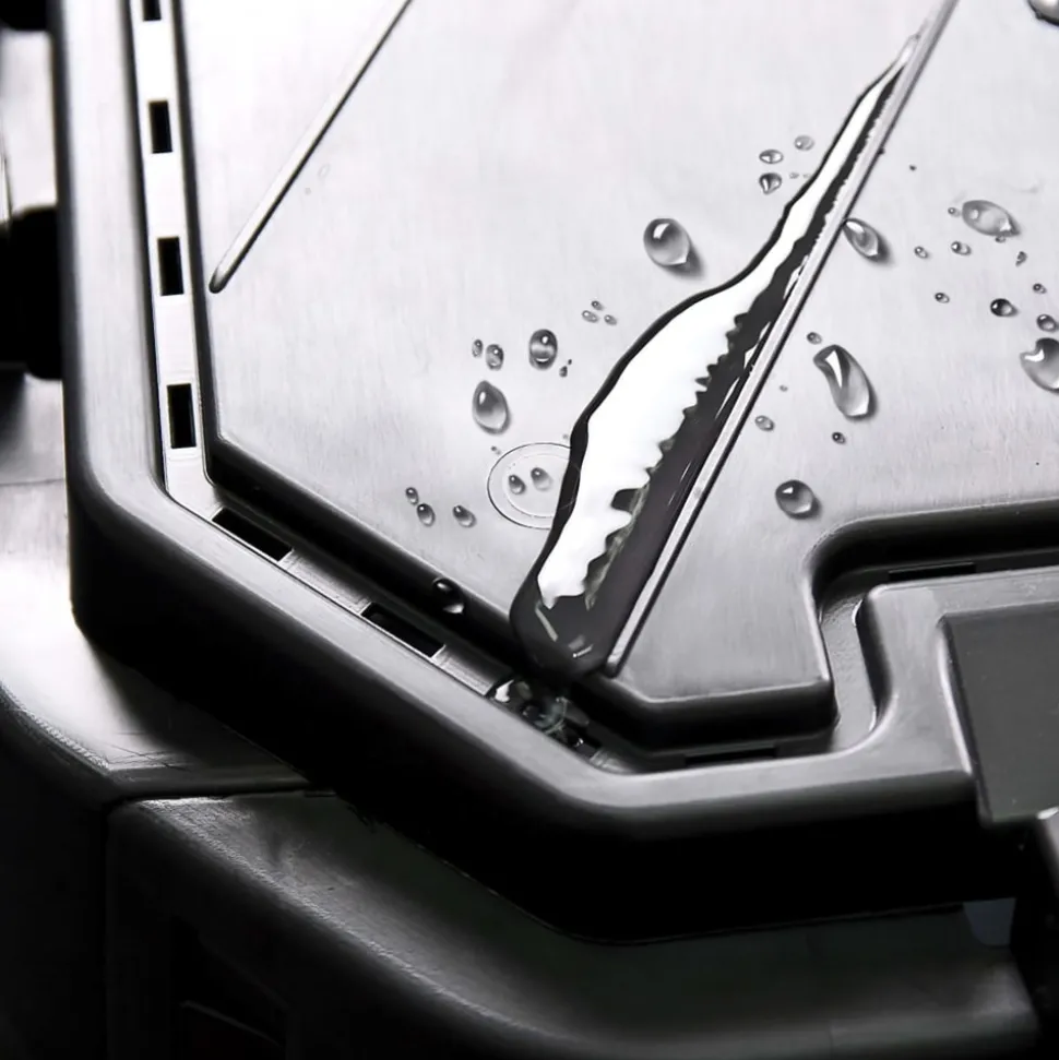 VIDAXL - Composteur de jardin noir 93,3x93,3x113 cm 740 l