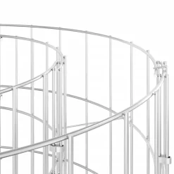 VIDAXL - Composteur de jardin ø100x100 cm acier galvanisé