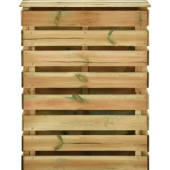 VIDAXL - Composteur de jardin à lattes 2 pcs 80x50x100 cm pin imprégné