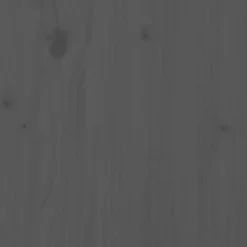 VIDAXL - Composteur gris 100x100x102 cm bois massif de pin