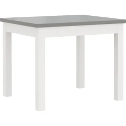 VIDAXL - Ensemble de table et chaises enfants 3 pcs blanc et gris mdf