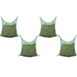VIDAXL - Filet à foin 4 pcs carré 0,9 x 1,5 m pp