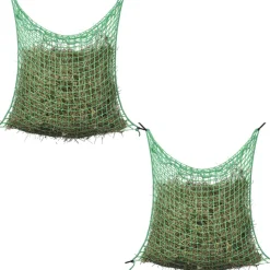 VIDAXL - Filet à foin 4 pcs carré 0,9 x 1,5 m pp
