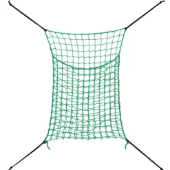 VIDAXL - Filet à foin 2 pcs rectangulaire 0,9 x 1,5 m pp