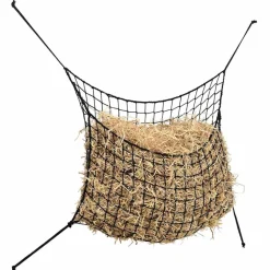 VIDAXL - Filets à foin 2 pcs rectangulaire noir 200x120 cm pp