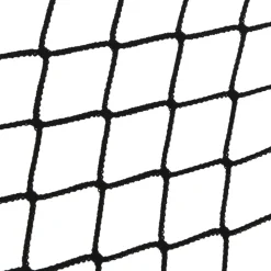 VIDAXL - Filets à foin 2 pcs rectangulaire noir 90x60 cm pp