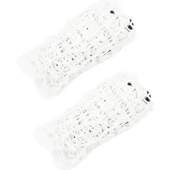 VIDAXL - Filets à foin 2 pcs rectangulaire blanc 100x90 cm pp