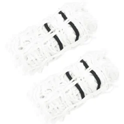 VIDAXL - Filets à foin 2 pcs rond blanc 75x50 cm pp