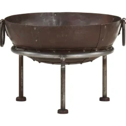 VIDAXL - Foyer rustique ø 40 cm fer