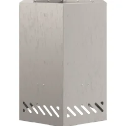 VIDAXL - Foyer sans fumée hexagonal 38x38x51 cm en acier résistant aux intempéries