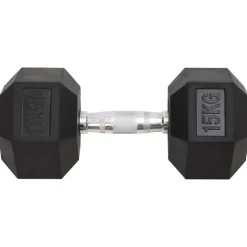 VIDAXL - Haltères 2 pcs 30 kg total fonte