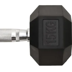 VIDAXL - Haltères 2 pcs 30 kg total fonte