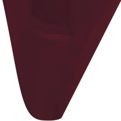 VIDAXL - Housse bordeaux extensible pour chaise 6 pièces