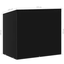 VIDAXL - Housse de balancelle 6 艙illets 135x105x175 cm