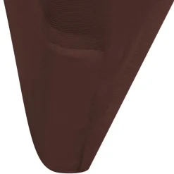 VIDAXL - Housse de chaise extensible 4 pcs marron