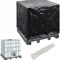VIDAXL - Housse de récipient ibc 8 艙illets 116x100x120 cm