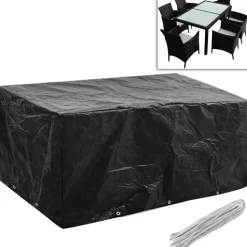 VIDAXL - Housse de salon de jardin 8 艙illets 240 x 140 x 90 cm